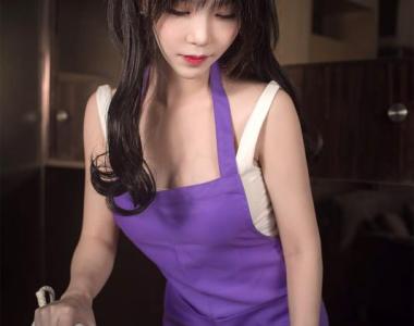 抖娘利世紫裙壁纸